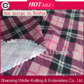 shaoxing made in china polyester check pattern different types of fabric prints for garment